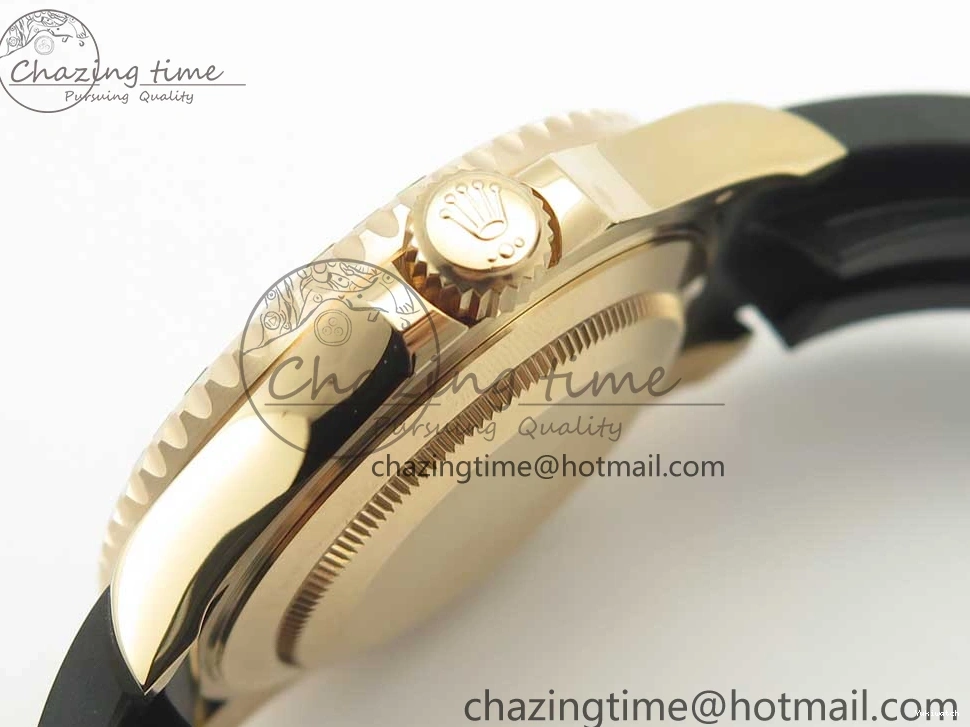 Noob Extra Edition (Free Black Strap) Yacht-Master Rubber 904L On Strap 116695SATS 40 Best 1:1 Case 1231